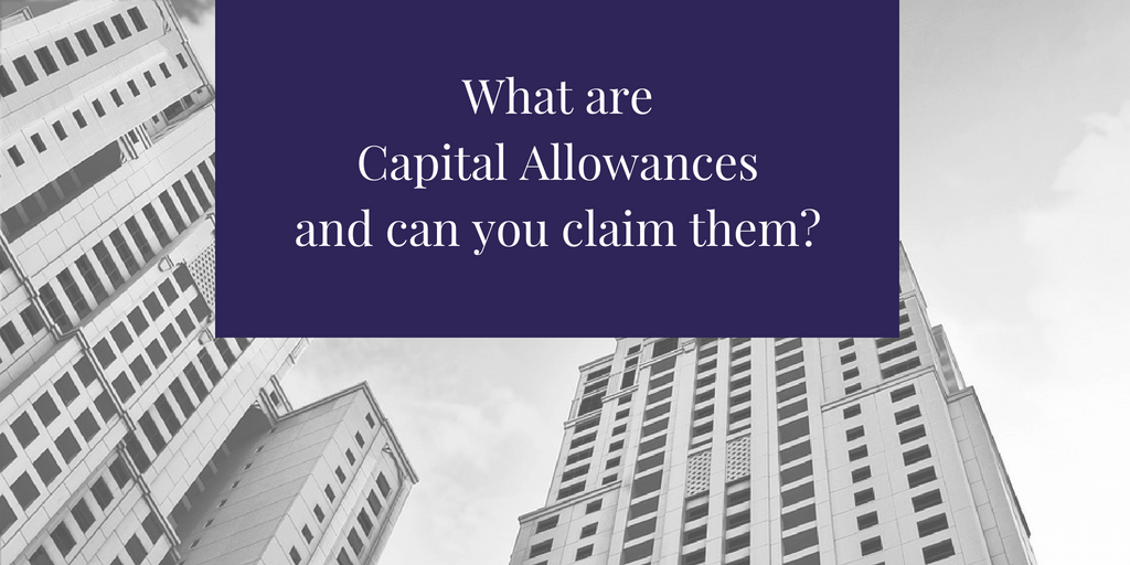 Capital allowances